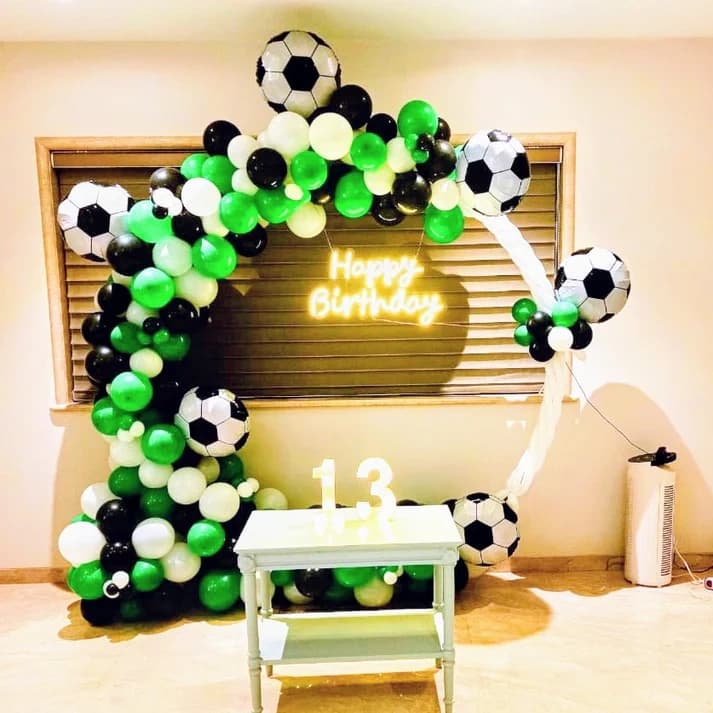 Kids Football Birthday Setup — view 2 of 2
