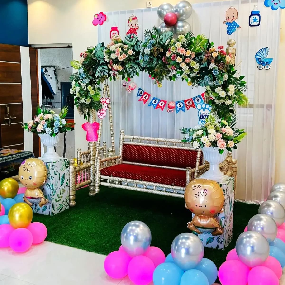Swing Decoration For Baby Shower Detup — view 2 of 2