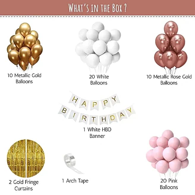 Grand Happy Birthday Balloon Surprise Do It Yourself Kit Set — view 3 of 3