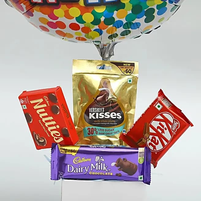 Happy Birthday Balloon & Chocolates Box Set — view 5 of 6