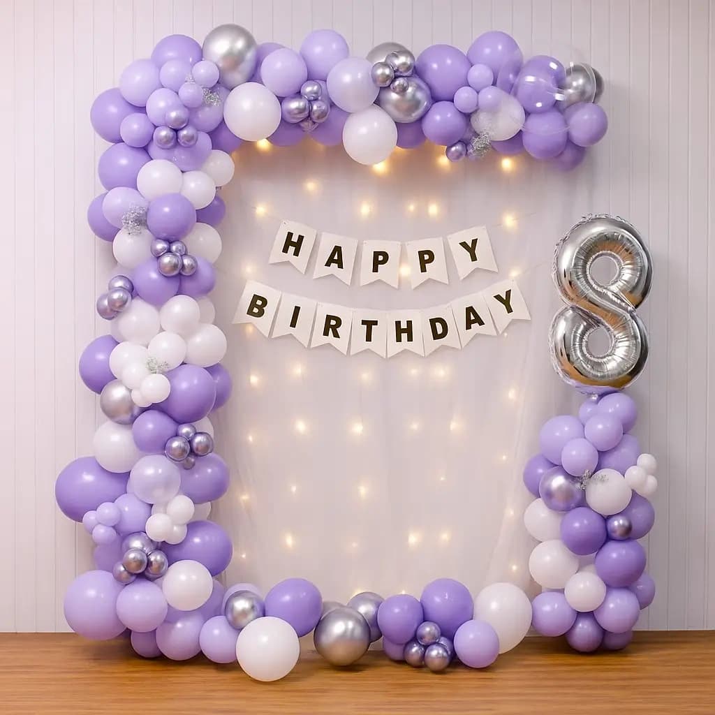 Pastel Birthday Arch Decoration Set — view 1 of 1