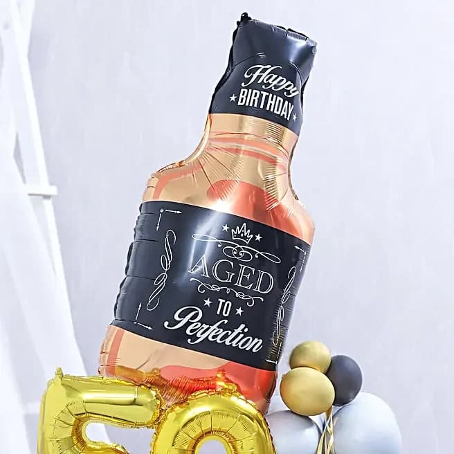 Golden Jubille Balloon Bouquet Set — view 3 of 4