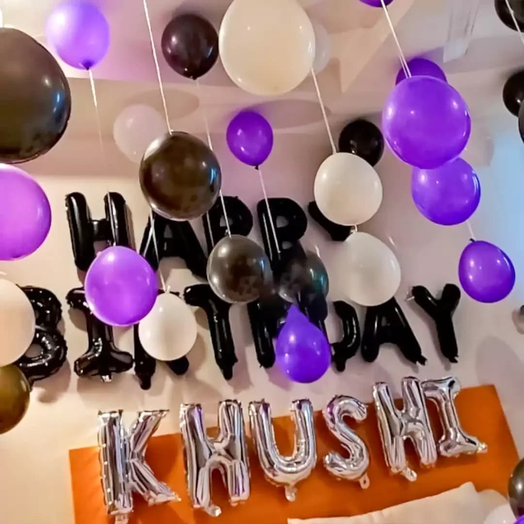 Pretty Purple Birthday Decoration Set — view 1 of 1