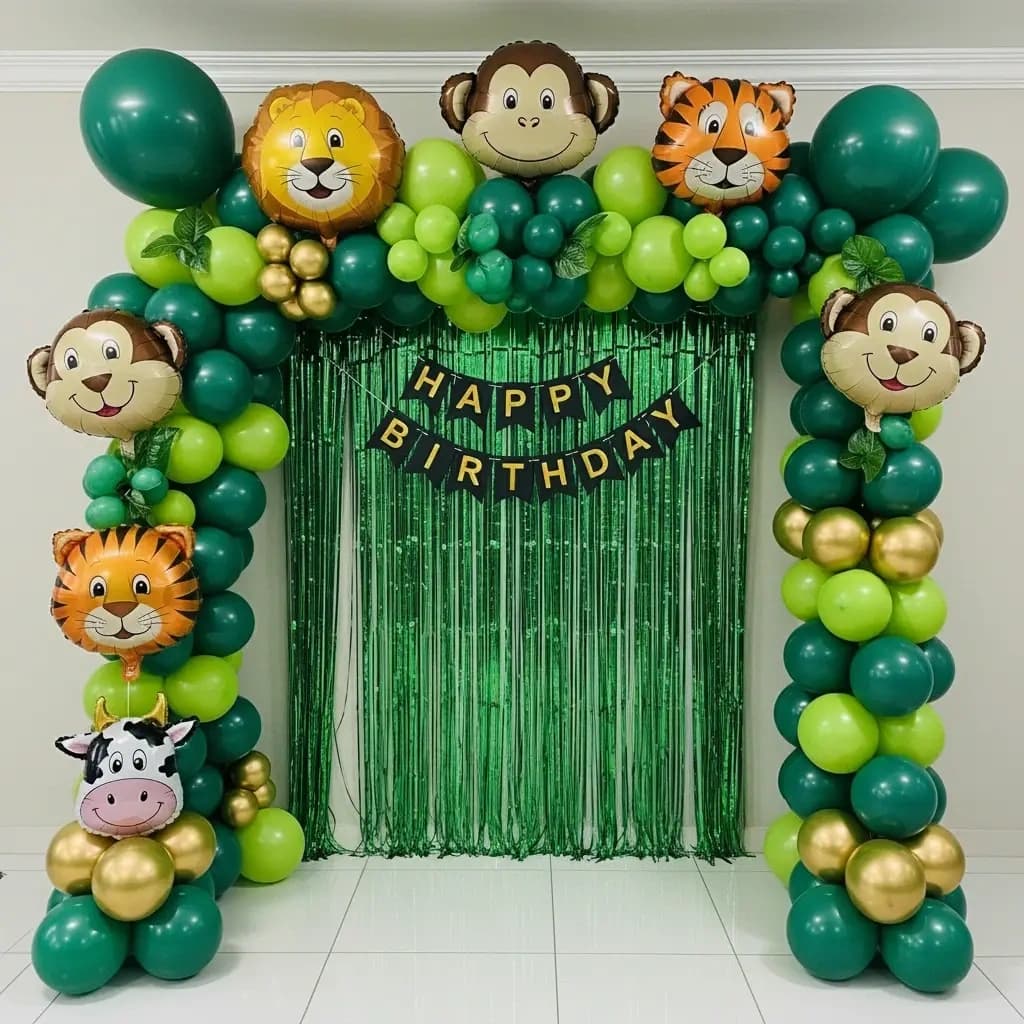 Cute Safari Animals Theme Decor Set — view 1 of 2