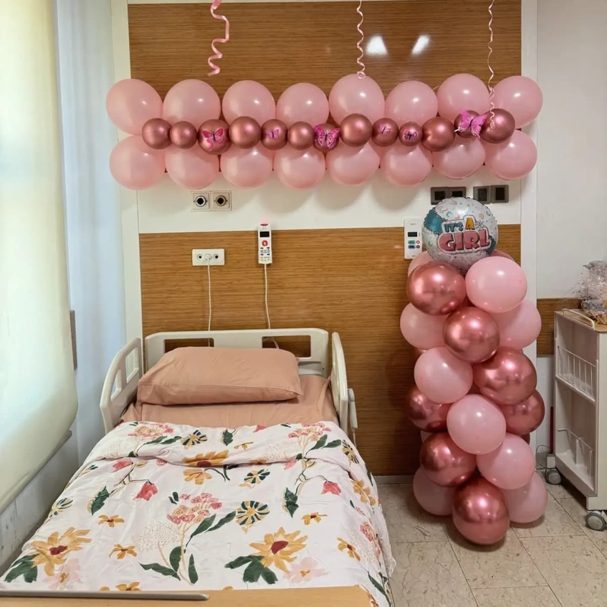Hospital Bed Decoration for Baby Girl Set — view 2 of 3