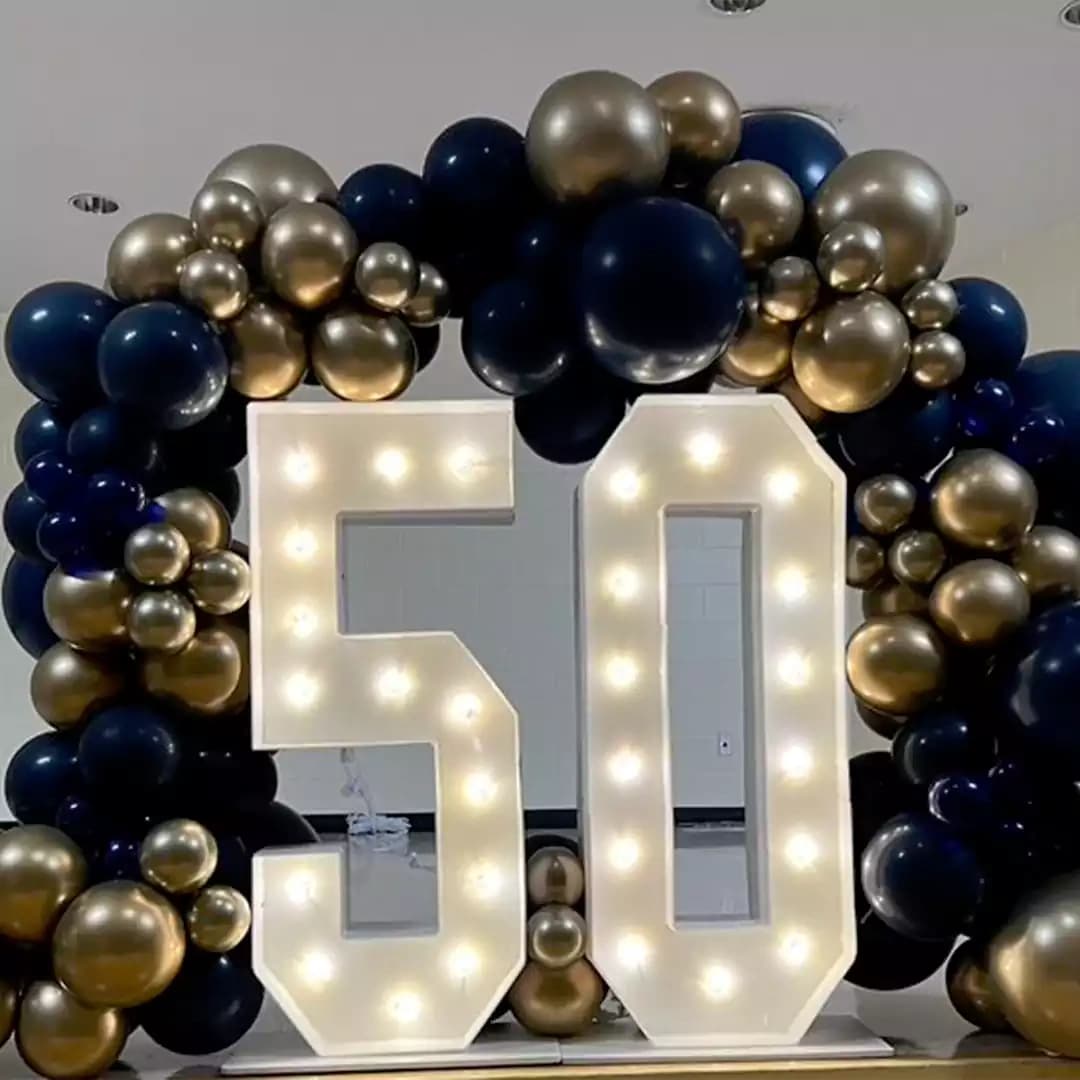 Numeric LED Balloon Arch Decoration Set — view 1 of 1