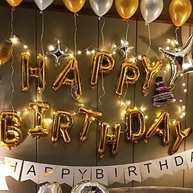 Birthday Sparkling Balloon Decor Set — view 3 of 5