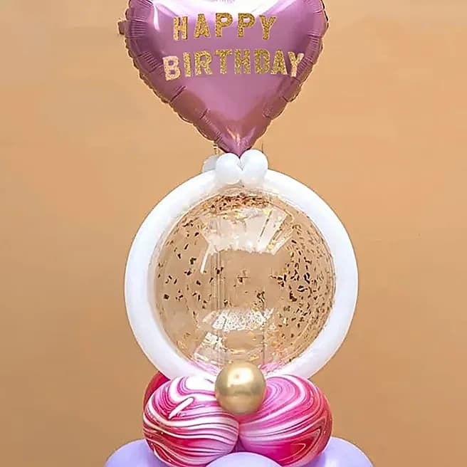 Birthday Special Bobo Balloon Bouquet Set — view 2 of 4