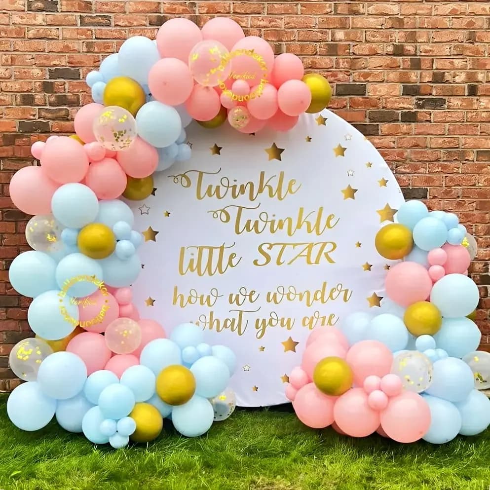 Twinkle Star Balloon Backdrop Setup — view 2 of 2