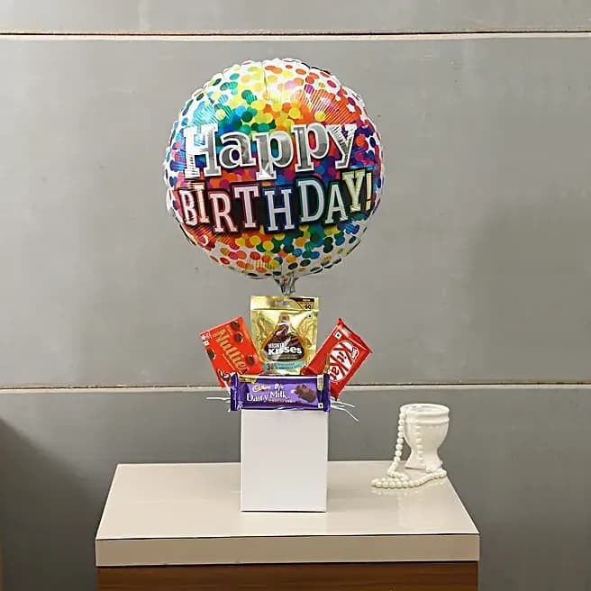 Happy Birthday Balloon & Chocolates Box Set — view 1 of 6