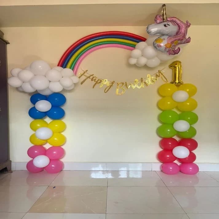 Rainbow Touch Balloon Decor Set — view 1 of 3