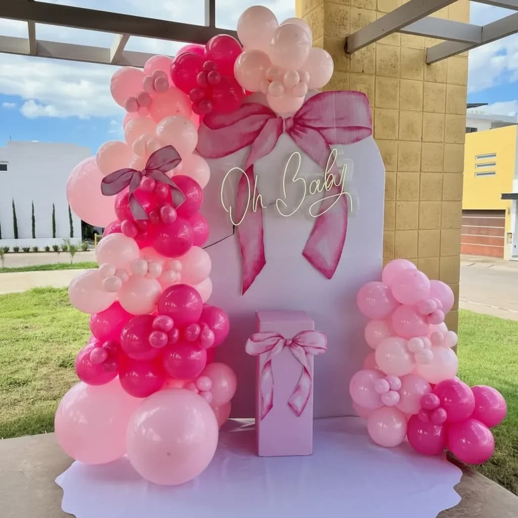 Mom to Be Celebration Balloon Decor Setup — view 1 of 3