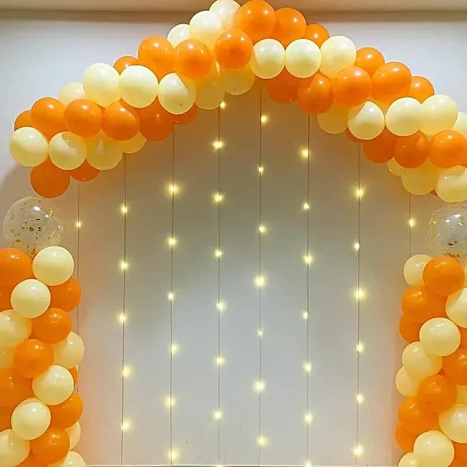 Ganesh Chaturthi Colourful Balloon  Set Decor — view 2 of 2