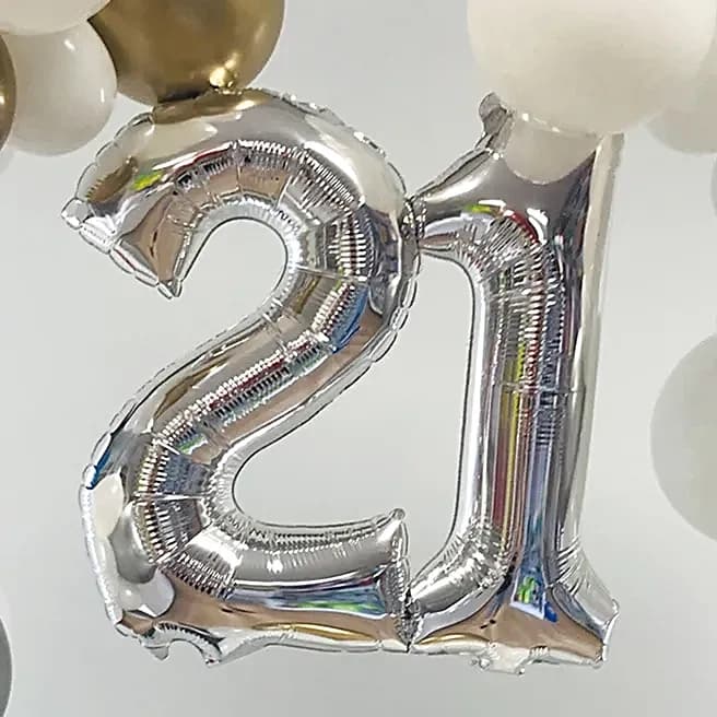 Personalised Cloudy Theme Balloon Ring Set — view 3 of 4