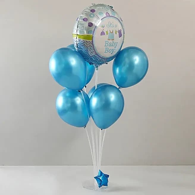 It's a Baby Boy Balloon Bouquet Set — view 4 of 4