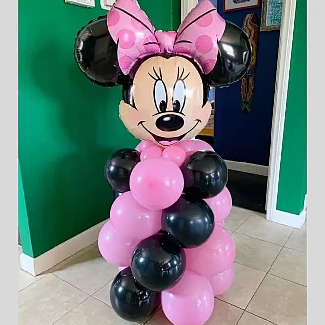 Minnie Themed Balloon Stand Set — view 1 of 1