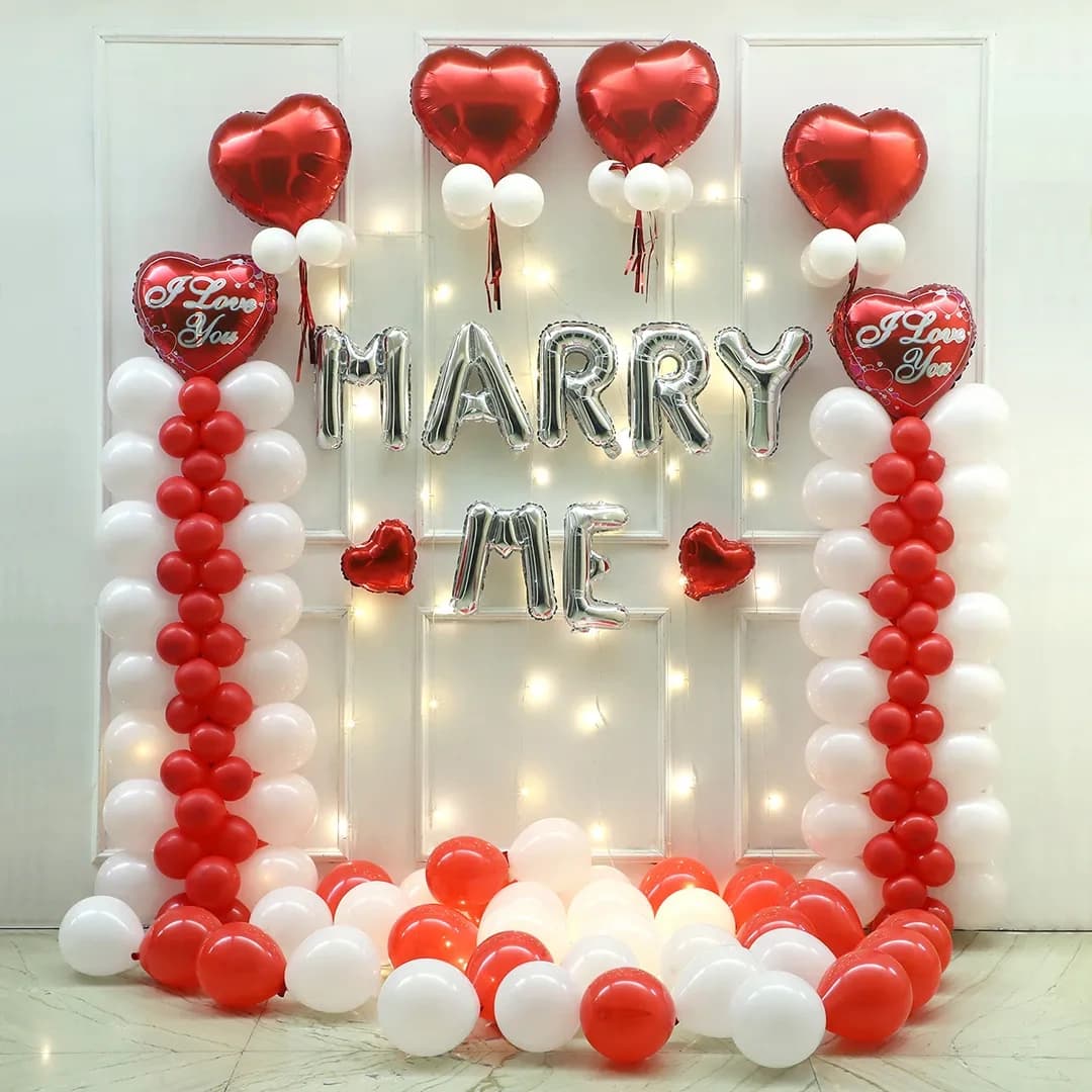 Marry Me Balloon Arrangement Set — view 1 of 1