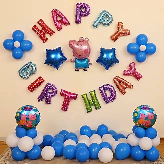 Peppa Pig Themed Birthday Decor Set — view 3 of 7