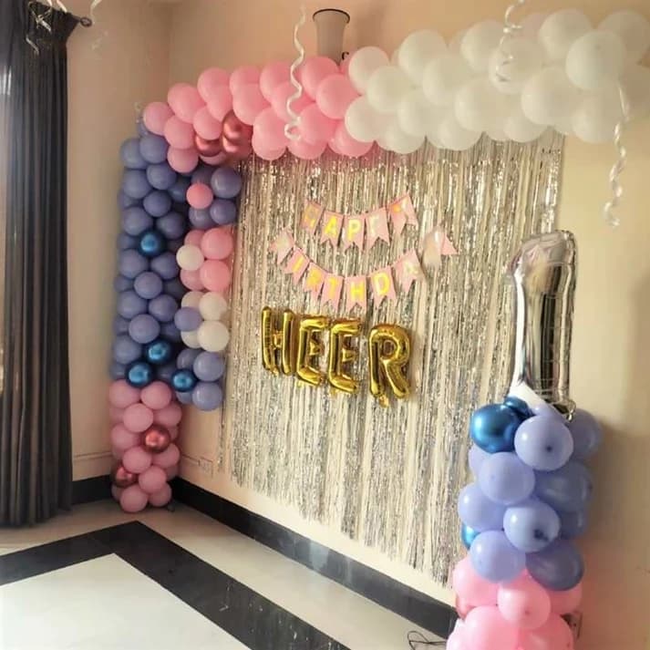1st Birthday Arc Balloon Decor — view 2 of 2