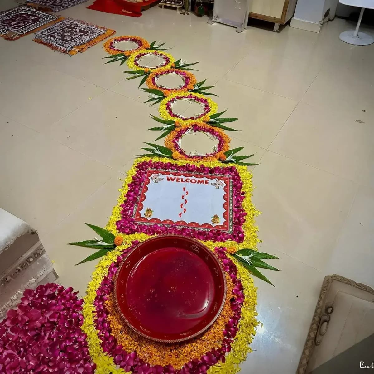 Floral Bliss Welcome Path Decor — view 2 of 2