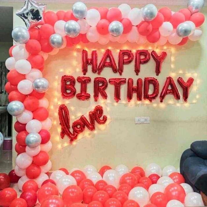 Balloon Decoration Surprise for Husband Birthday Set — view 1 of 1