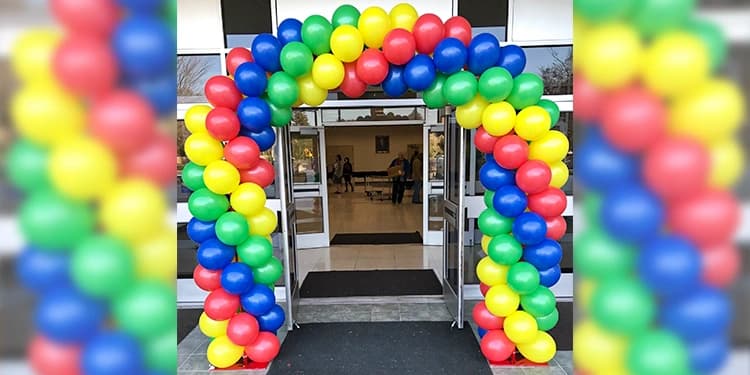 Colourful Balloons Office Decoration Set — view 3 of 3