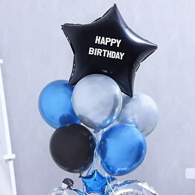 Silver Starlight Balloon Bouquet Set — view 2 of 3