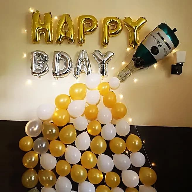 Champagne Decor Set — view 1 of 3