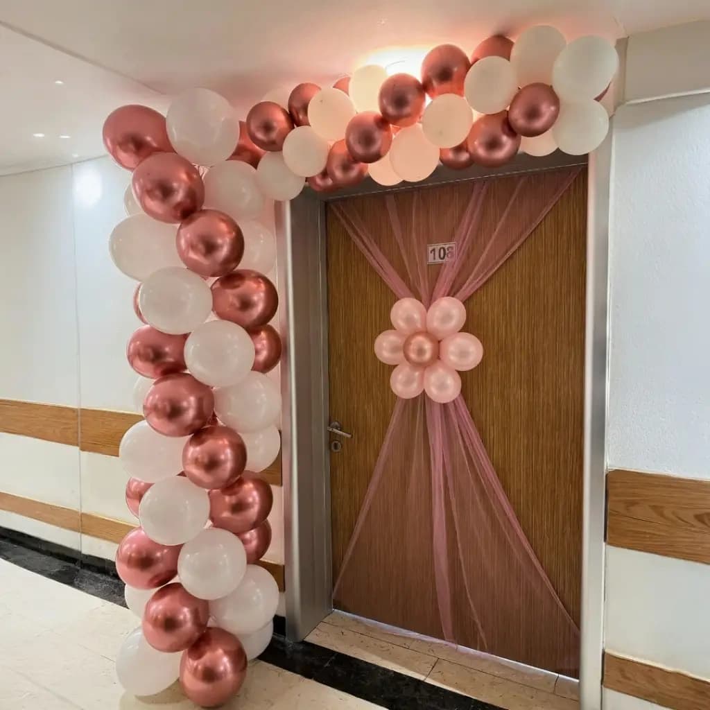 Hospital Bed Decoration for Baby Girl Set — view 1 of 3