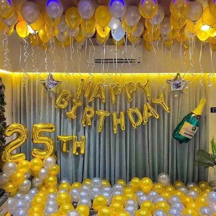 Gold Theme Birthday Decor — view 2 of 2