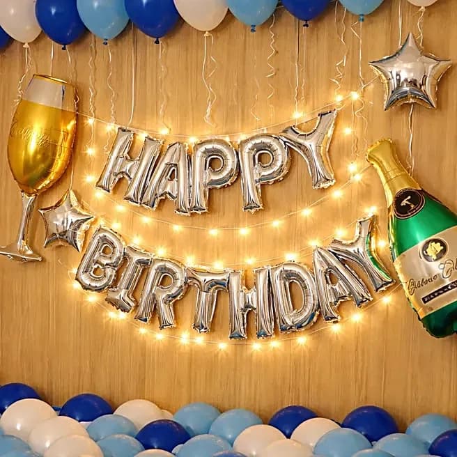 Blue Themed Birthday Décor Set — view 3 of 7