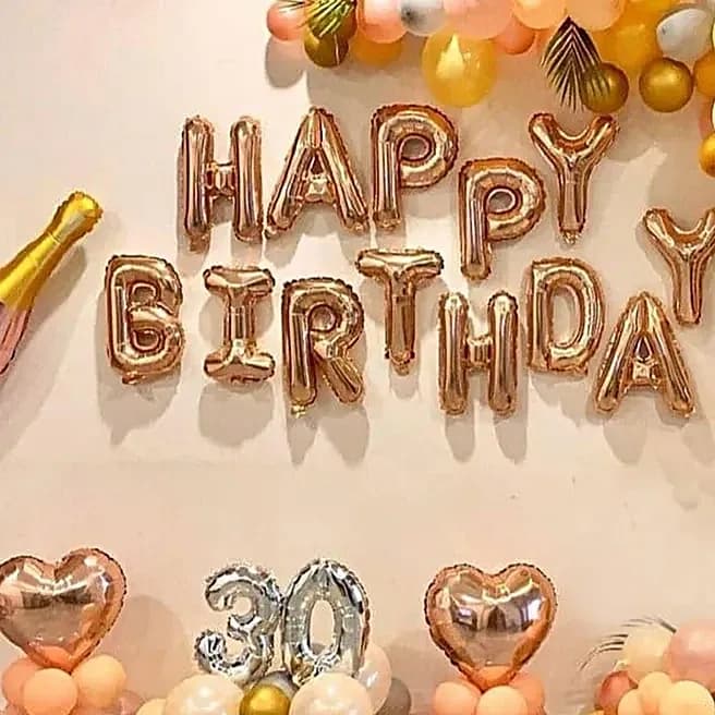 Birthday Personalised Premium Balloon Decor Set — view 2 of 4