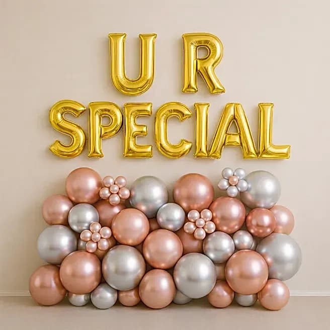 U R SPECIAL Anniversary Balloon Table N Wall Decor Set — view 1 of 3