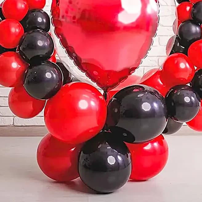 Crimson Love Escape Balloon Arrangement Set — view 3 of 4