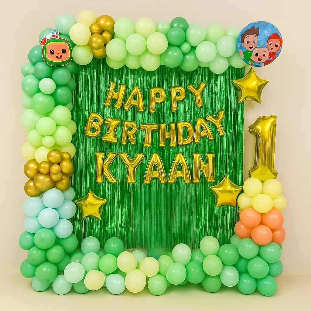 1st Birthday Cocomelon Setup Decor — view 1 of 1