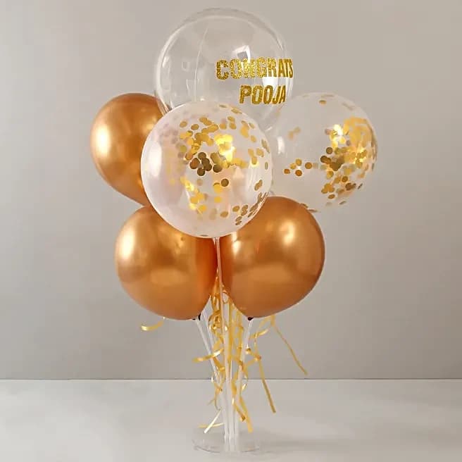 Shining Congratulations Balloon Bouquet for Her Set — view 4 of 4