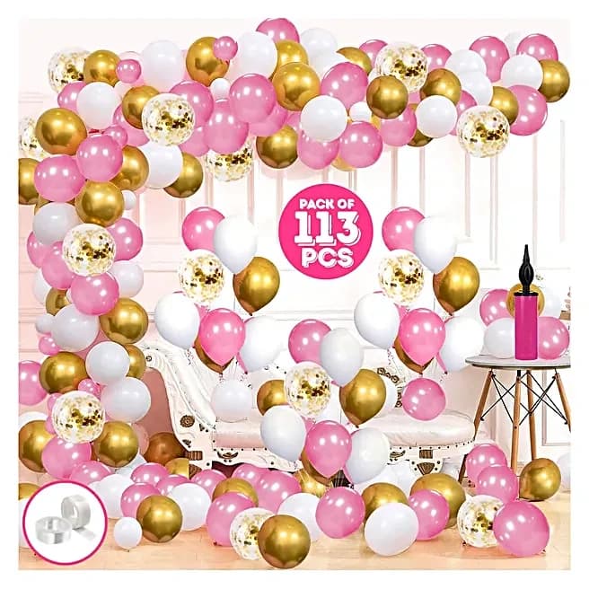 Mystical Pink Birthday Decoration Set — view 1 of 1