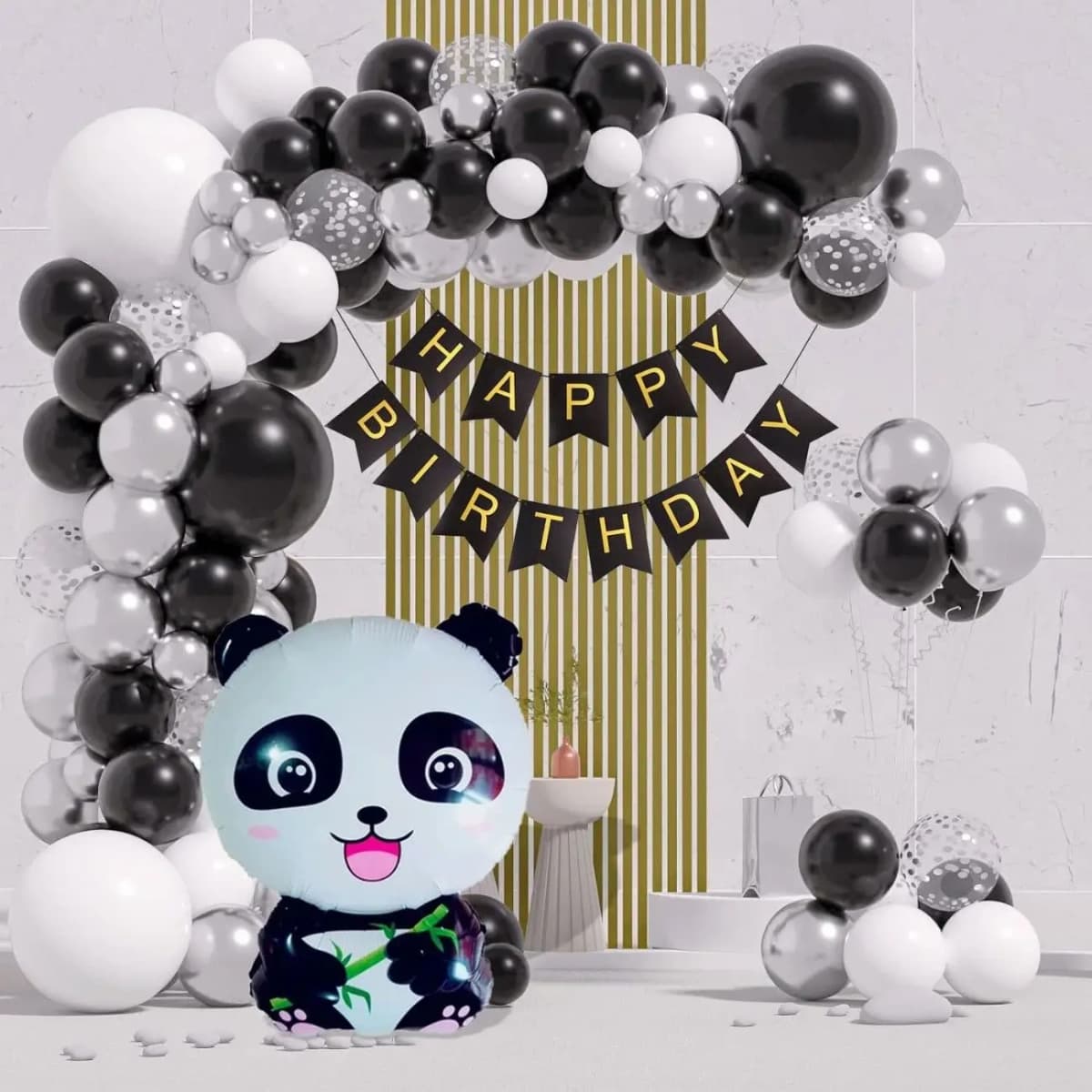 Cute Panda Setup Decor — view 1 of 1