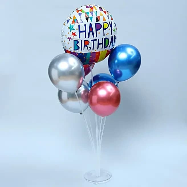 Colourful Birthday Balloon Bouquet Set — view 4 of 4