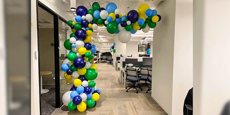 Exotic Balloons Office Decor Set — view 1 of 3