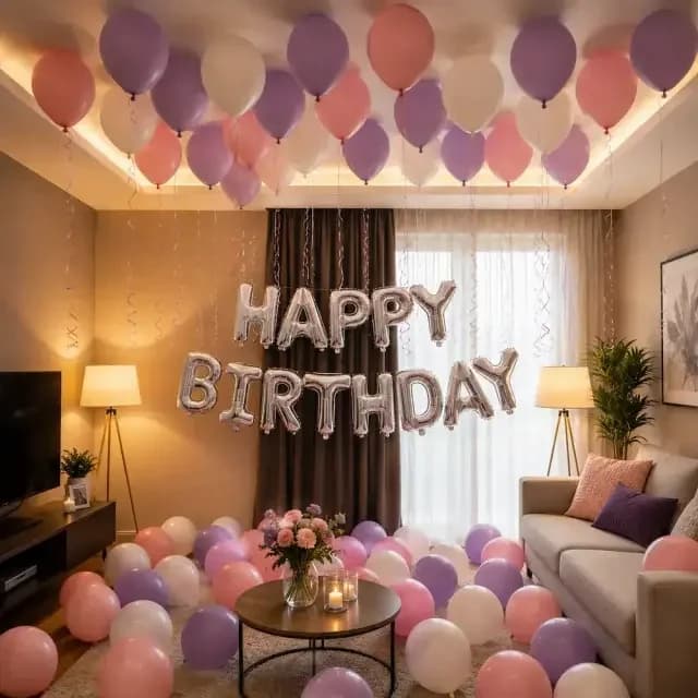 Simple Room Decoration for Birthday Setup — view 1 of 2