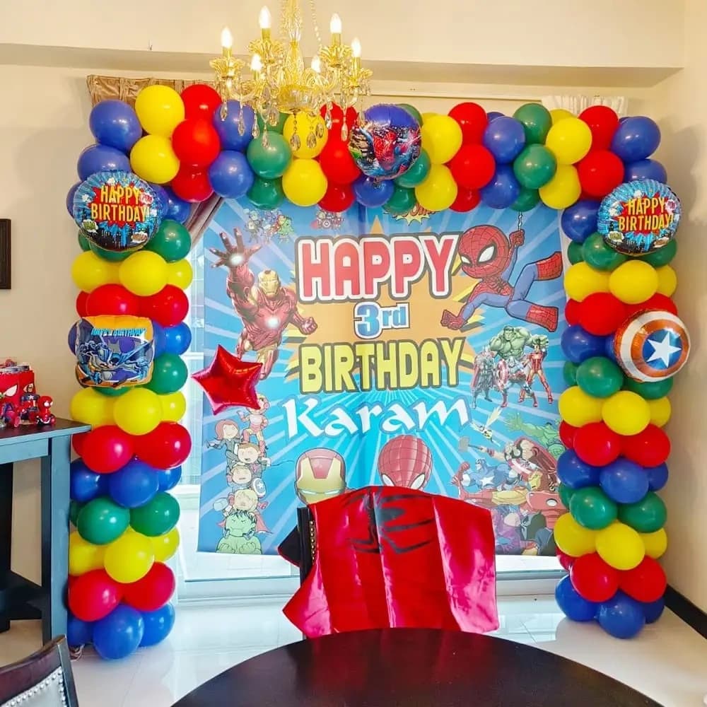 Customized Avenger Backdrop Decor — view 2 of 2