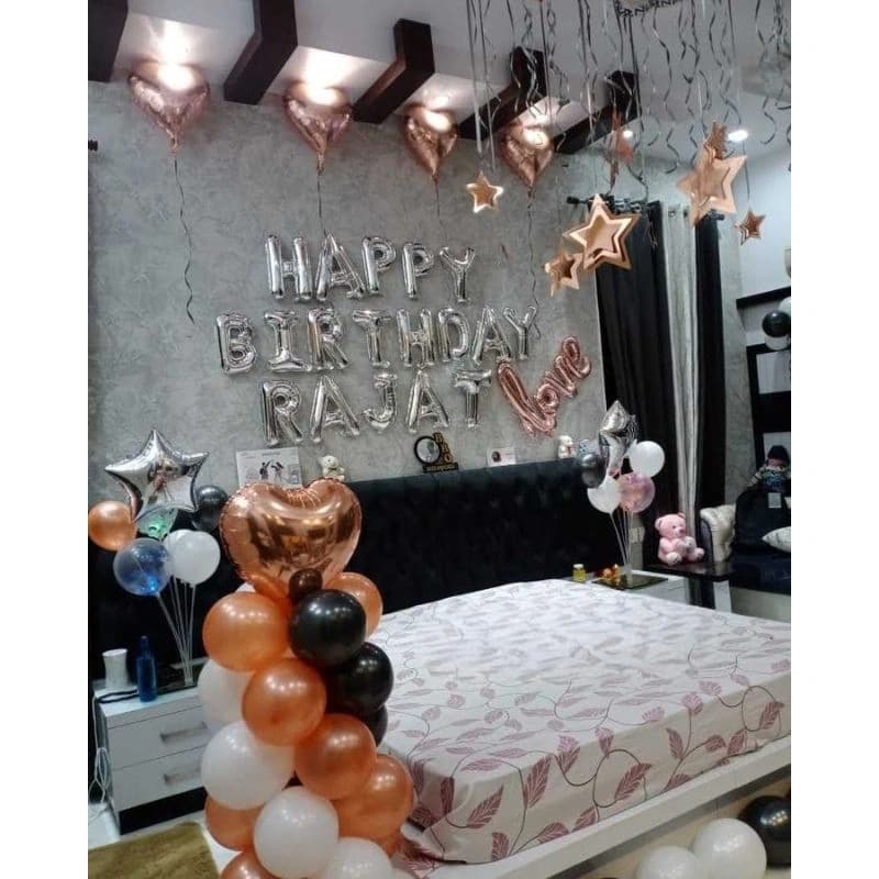 Home Gold Black Balloon Decor — view 2 of 2