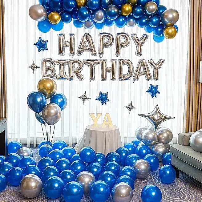 Happy Birthday Premium Balloon Decor Set — view 1 of 4