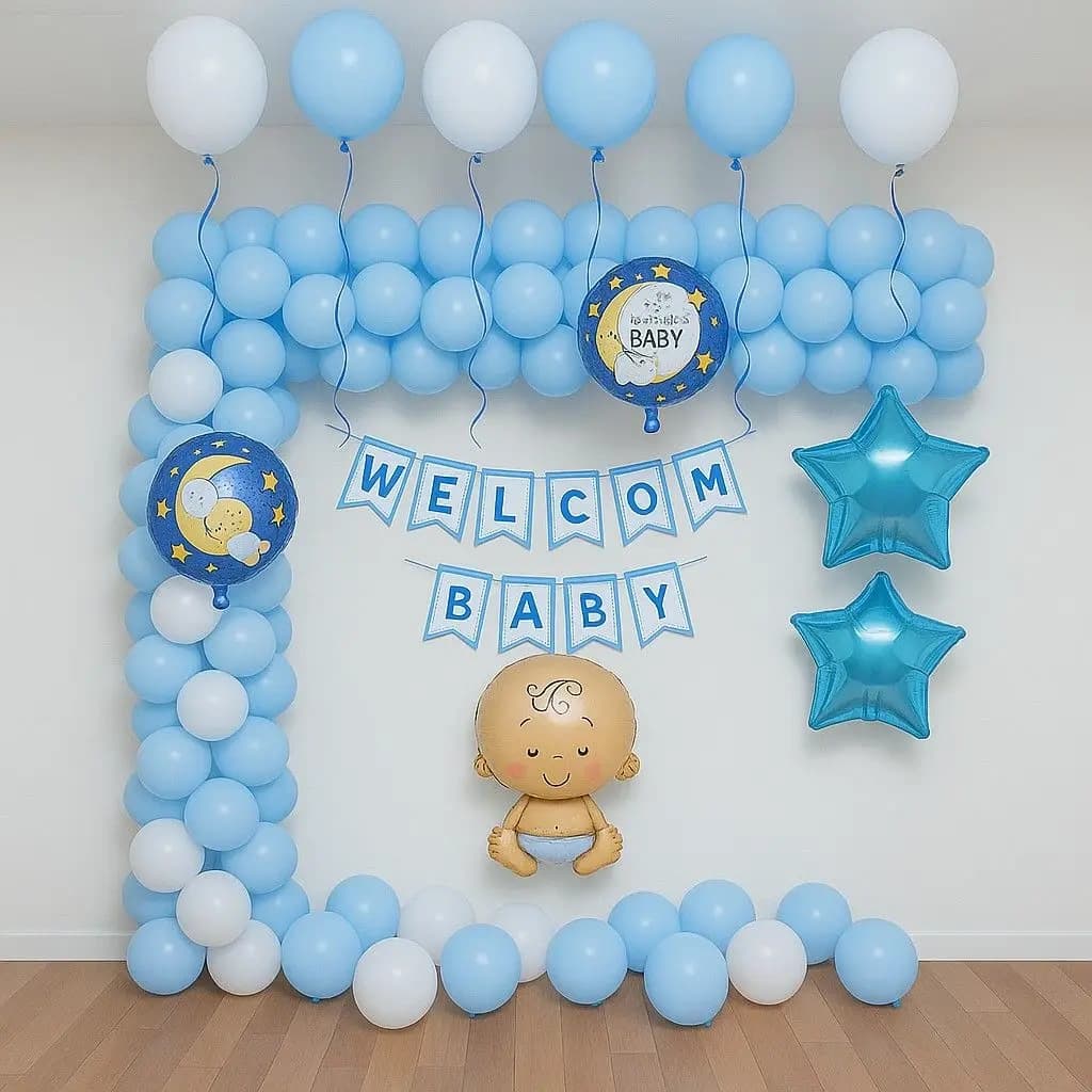 Balloon Arch Decor for Newborn Set — view 1 of 1