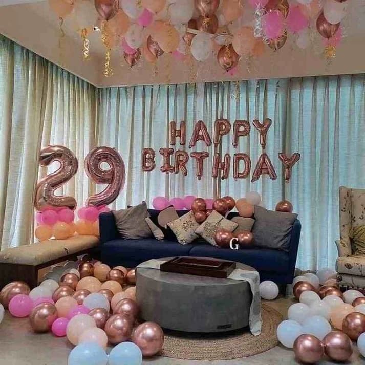 Rose Gold Balloon Decor — view 1 of 1