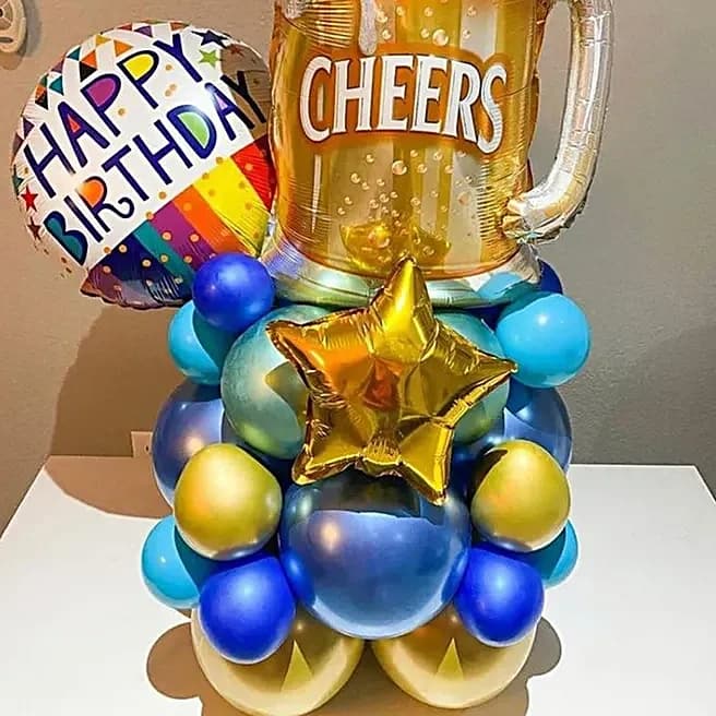 Birthday Cheers Balloon Bouquet Set — view 2 of 4