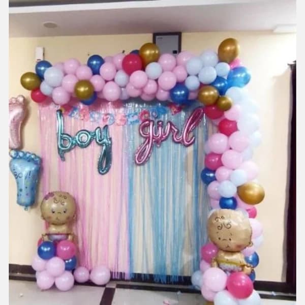 Premium Balloon Decoration at home for Baby Shower Set — view 2 of 2