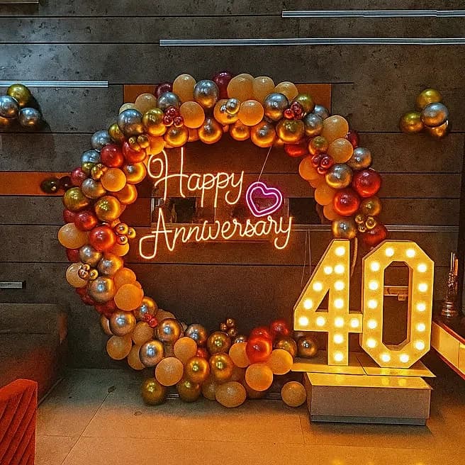 Happy Anniversary Shining Decoration Set — view 1 of 5
