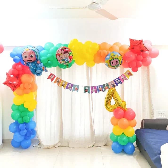 Elegant Cocomelon Birthday Setup — view 1 of 3